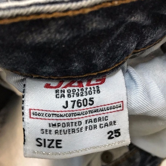 JAGTHUG denim capri shorts Bermuda 25 KNEE COTTON - Picture 5 of 6